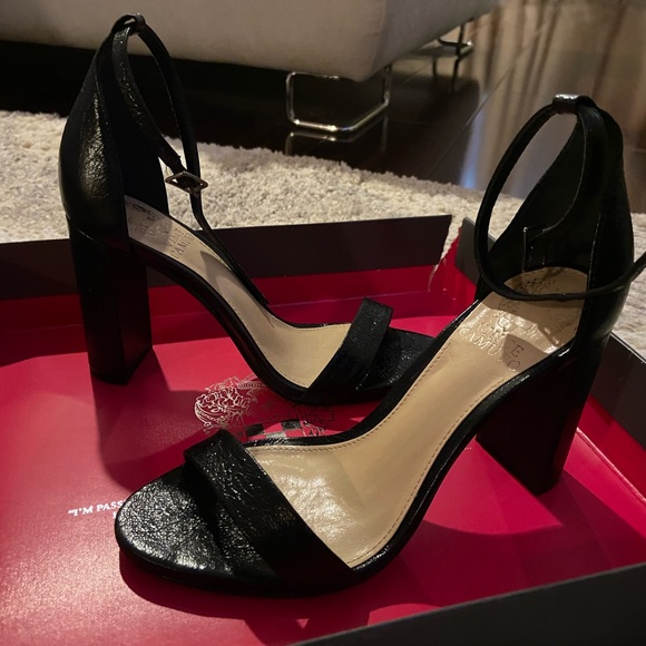 Vince Camuto Mairana block heel strap or sandal - size 6 - Picture 7 of 10